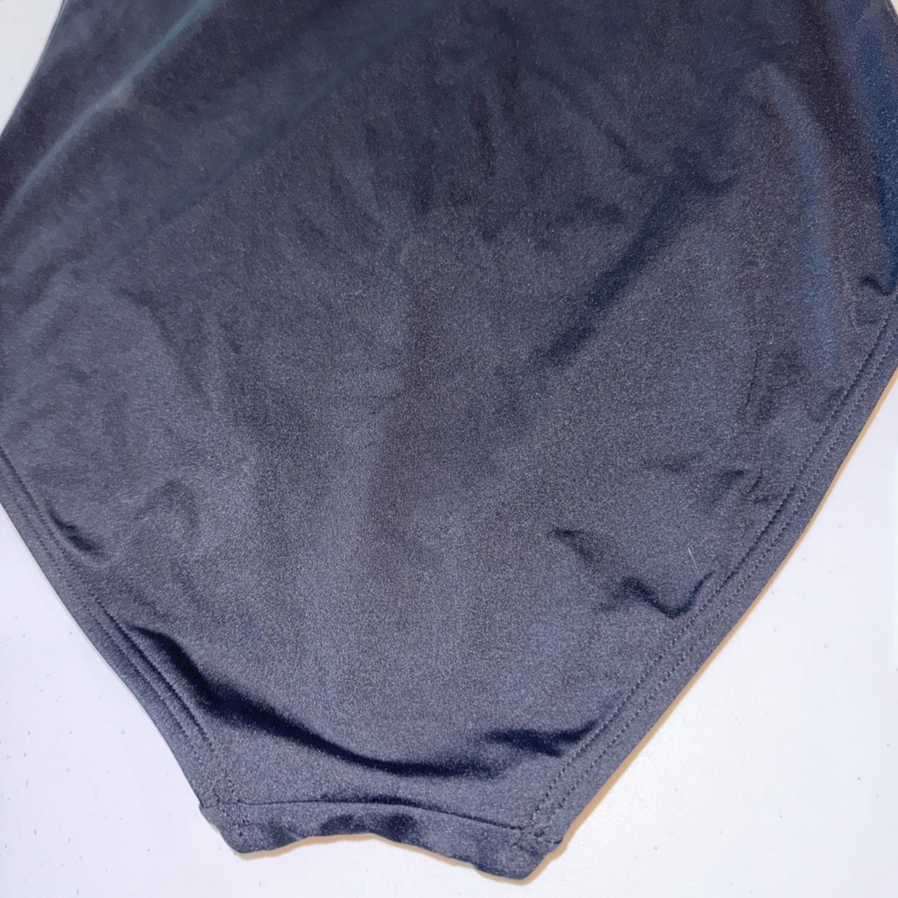 Kate Spade New York Women's Bow Swimsuit, Black And White Sz Large - Picture 6 of 11